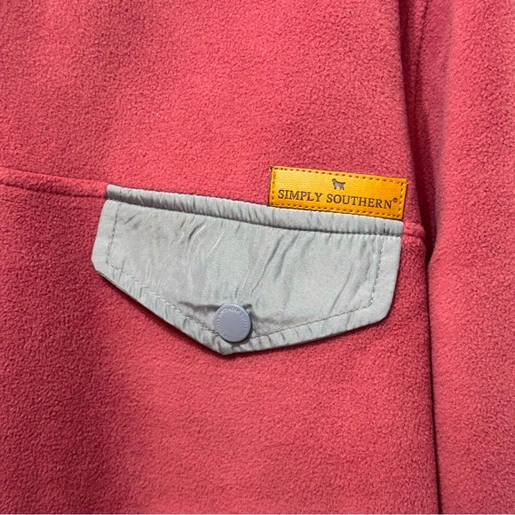 NWT- Simply Southern Men’s Garnet Pullover | SZ Medium - Picture 5 of 7